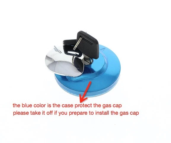 Tapa de combustible Gas Tapa Tanque Llave Tanque Para HONDA VTX 1300 Rebel CA125 CA250 450 1 PIEZA Foto 3 de 4