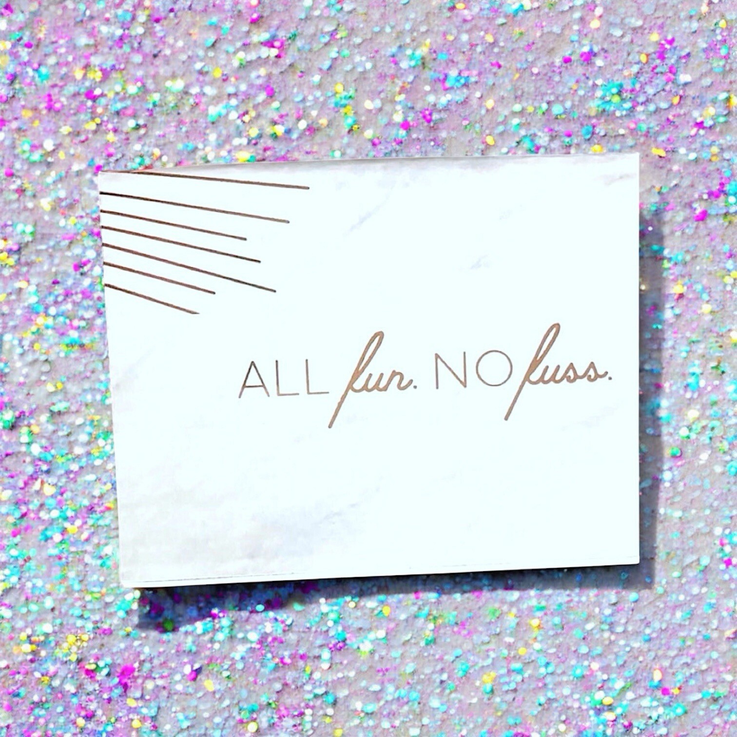 CHIC & TONIC Wine Tumbler in Ombre Brand New In Box