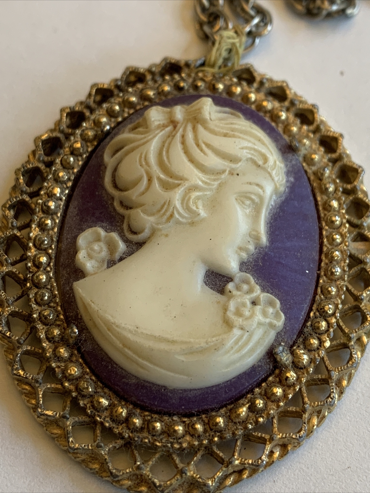 vintage compression necklace - image 2