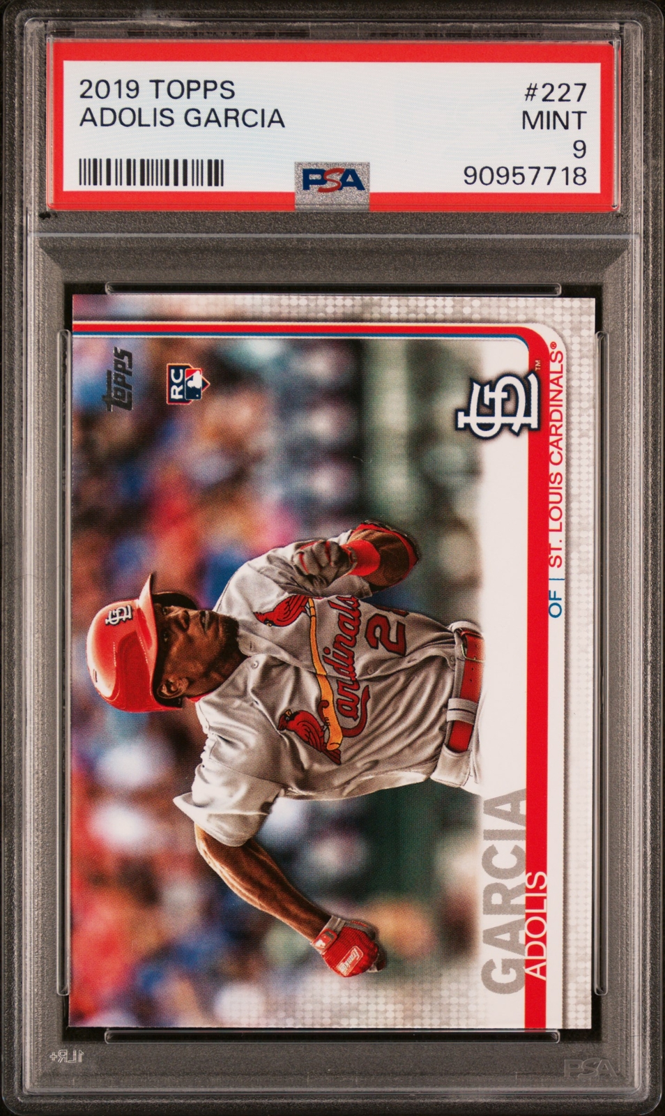 2019 Topps Adolis Garcia Rookie Card #227 PSA 9 90957718
