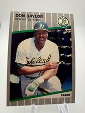 1989 Fleer Baseball Card #s 1-249 +Rookies -You Pick