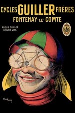 Poster Poster Poster Advertising Cycling Print Vintage Bicycles France