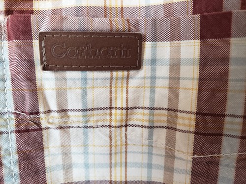 CARHARTT Button Down Men's shirts (2). Medium and Large Work or Casual - Picture 5 of 18