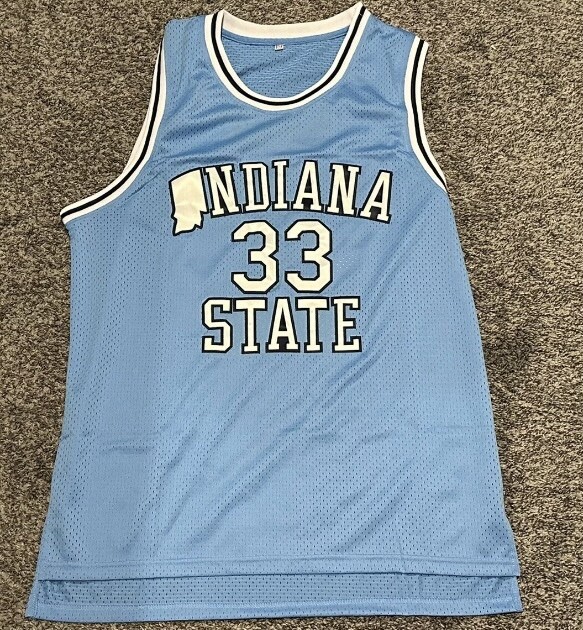 nike larry bird indiana state jersey