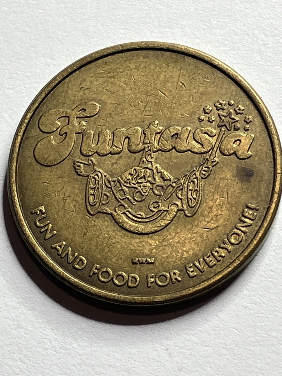 Rare Older Funtasia Arcade Token Wizard Defunct #sj1 | eBay