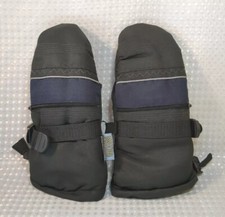 Thinsulate Snow Gloves Cold Ski Winter Boys Size 4-7 Black, Insulation 40 Gram 