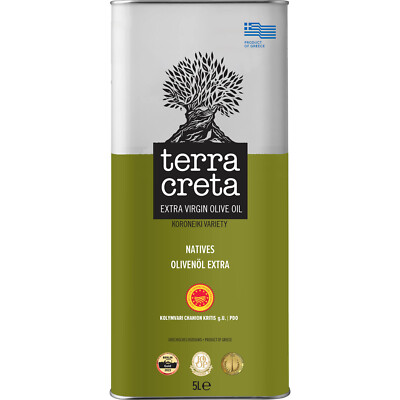 11,38  /Liter - Terra Creta g.U. - Extra Natives Olivenöl 5 Liter