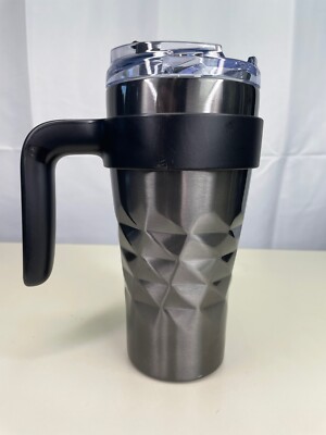 Primula 20 Oz Stainless Steel Dble Wall Vacuum Sealed Flip Top Tumbler W/ Handle