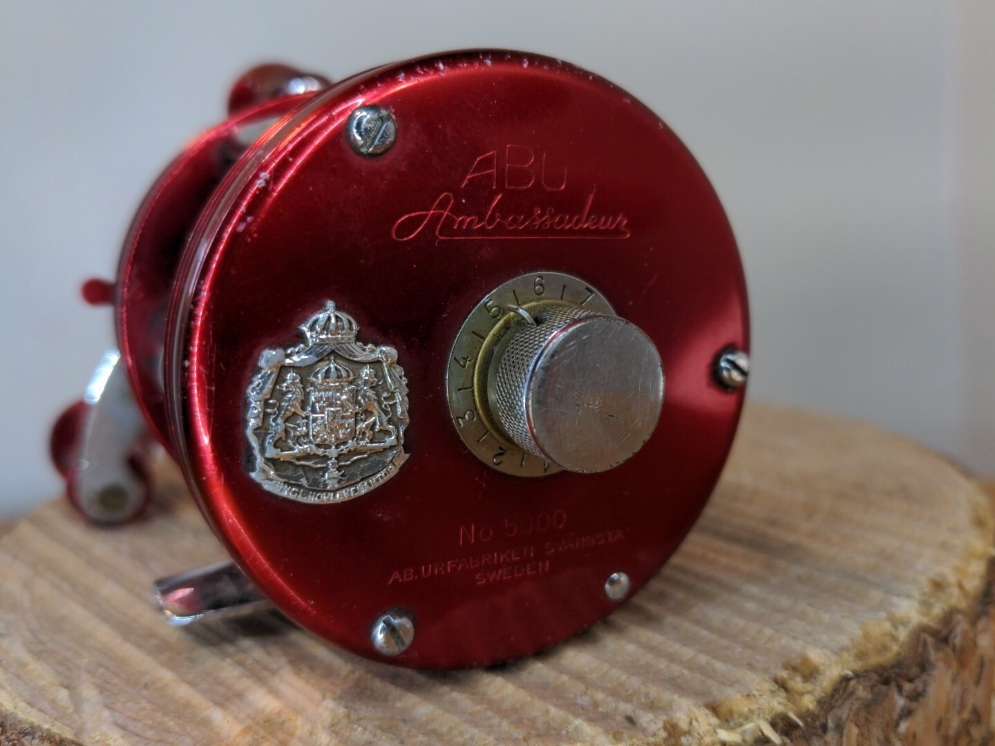 Abu Garcia Ambassador 5000 Made in Sweden Vintage Nice!!