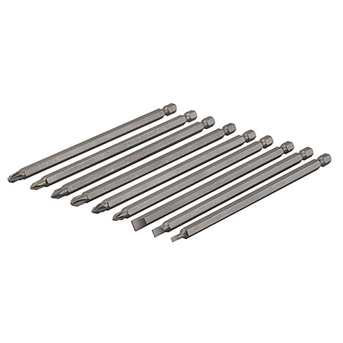 SET 9 INSERTI 150MM PUNTA TRAPANO AVVITATORE CACCIAVITE CACCIAVITI EXTRA LUNGHE - Foto 2 di 2
