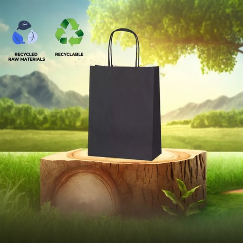 Paper Party Bags Gift Bag With Twisted Handle Recyclable Birthday Loot Bag Small - Picture 4 of 18