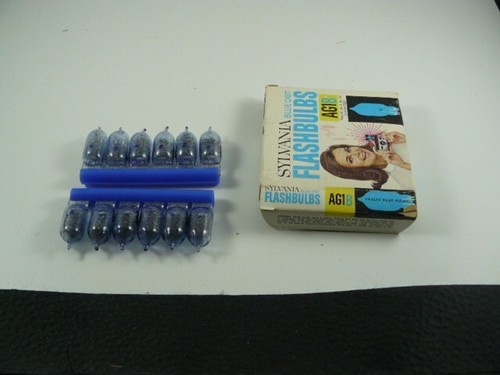 SYLVANIA BLUE DOT AG1B FLASHBULBS - Picture 3 of 3