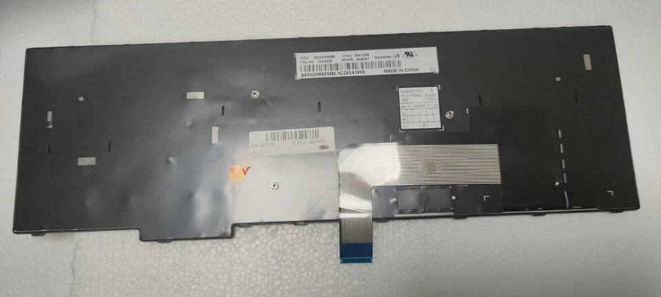  New For Lenovo IBM ThinkPad Edge E570 E570c E575 US OEM Keyboard without point - Image 2 of 2