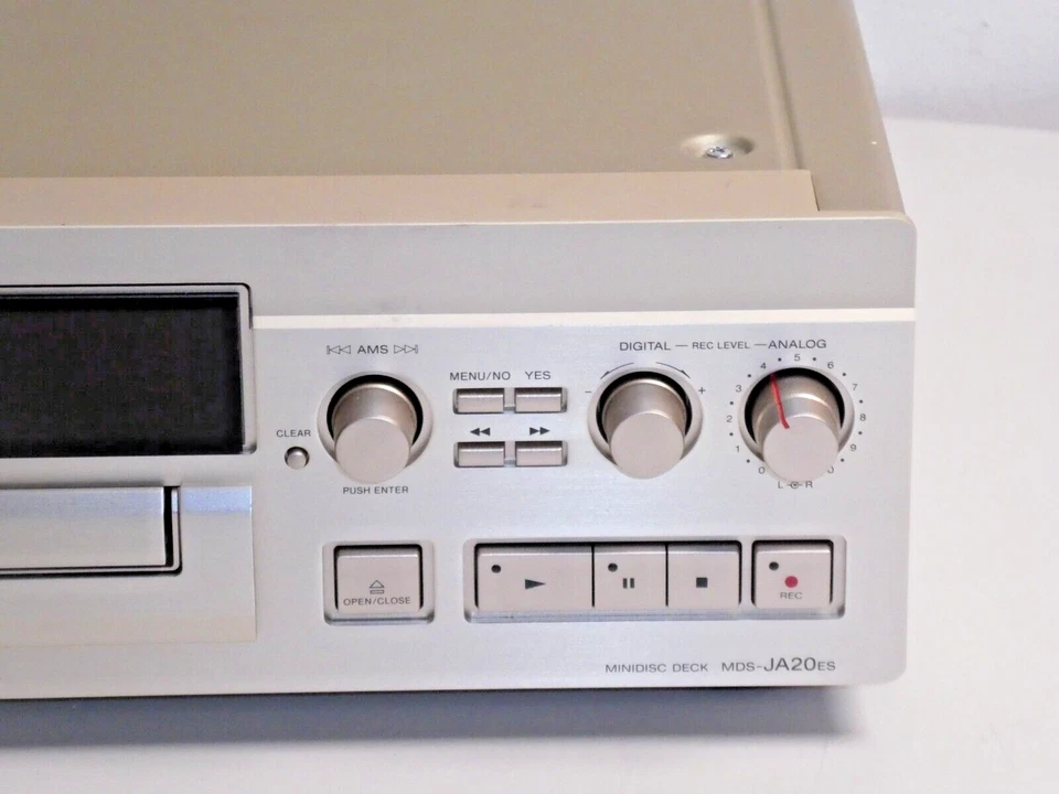 Sony MDS-JA20ES High-End Mini-Disc Recorder, Champagner, Laser NEU, 2J. Garantie - Bild 4 von 4