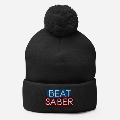 gamers beat saber virtual reality oculus quest 2 beanie hat for VR gaming