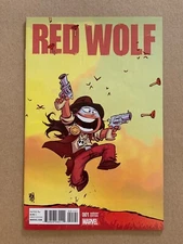 RED WOLF (2015) #1 SKOTTIE YOUNG VARIANT COVER, VF+ 1ST PRINTING, MARVEL COMICS