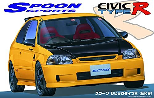 FUJIMI 1/24 Inch Up Series No.280 SPOON CIVIC TYPE R(EK9) Kit ID