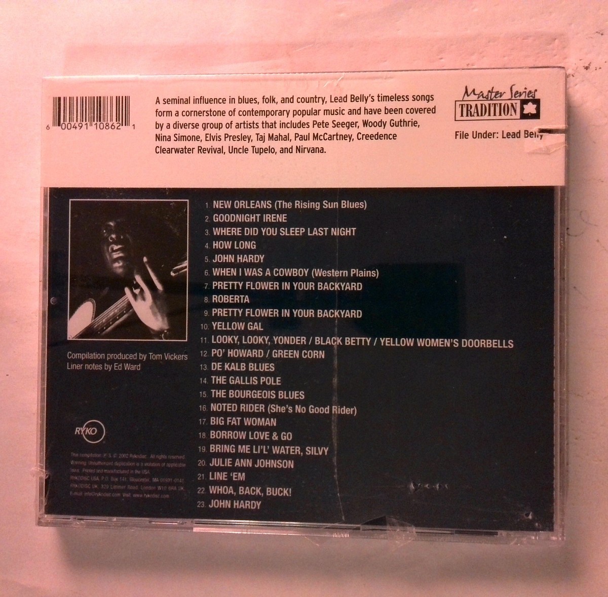 The Tradition Masters by Lead Belly (CD, Sep-2002, Tradition