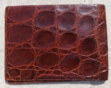 Portafoglio Vintage Con Portamonete , Marrone Scuro