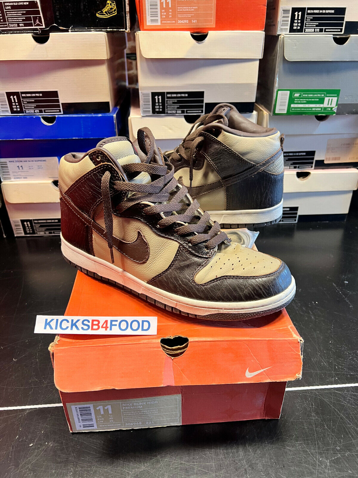 creatief Cilia Tragisch 2003 NIKE DUNK HIGH PREMIUM &#039;BAFROQUE BROWN&#039; US11 SB SUPREME  VVNDS TWEED PACK | eBay