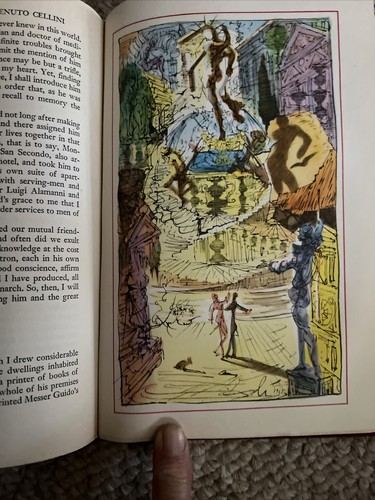 The Autobiography of Benvenuto Cellini - 1948 - Illustrated by Salvador Dali - Picture 7 of 8