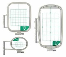 3 pc Sewing Embroidery Hoop Set For Brother SE-270D SE-350 SE400, SE425 SE625