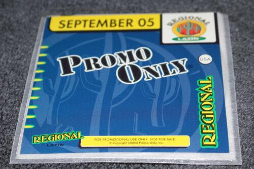 Promo Only Regional Latin September 2005 MINT USA CD