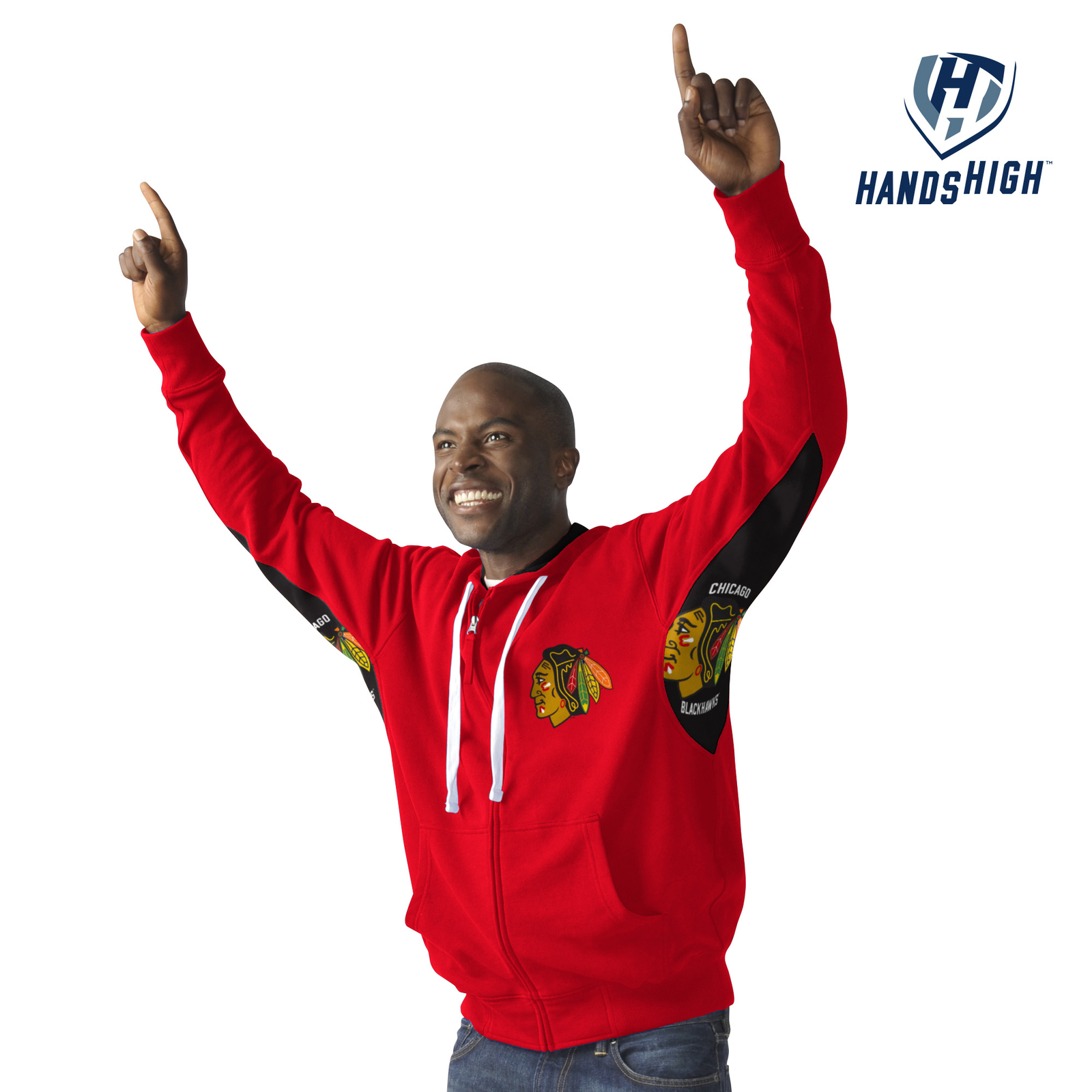 Мужская толстовка с капюшоном G-III Chicago Blackhawks вручает высокую победу 9990₽