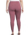 Terra And Sky Women’s Mauve Leggings Size  1X NWT — photo 4