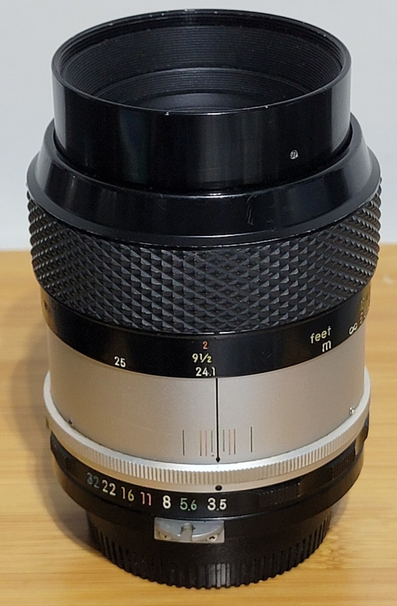 Nikon Micro-Nikkor-P.C Auto 55mm f3.5 s/n 782863 | eBay