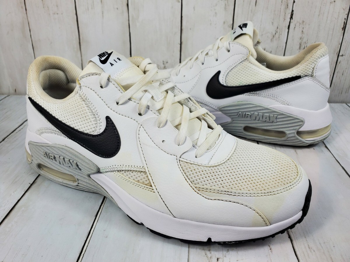 Nike Air Max Excee Mens Size 12 White Lace Up Running Shoes CD4165-100  Sneakers