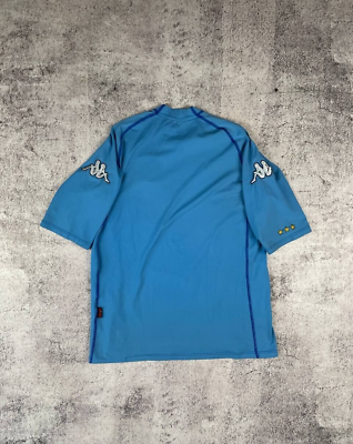 Vintage Italy Kappa 2000/02 Shirt Rare Blue Jersey Mens Size Vintage Italy Kappa 2000/02 Shirt Rare Blue Jersey Mens Size