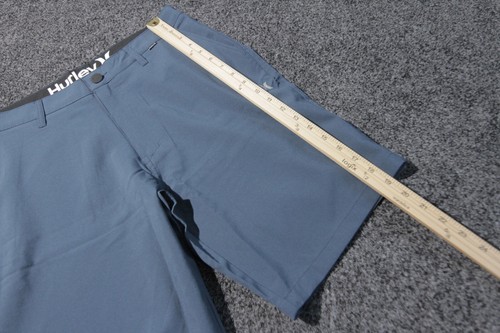 Hurley Shorts Hybrid Walk Short mens 32 Blue Water Repellent Chino - Picture 11 of 13