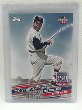 Ted Williams 2019 Topps Opening Day Baseball - 150 Years Of Fun - Boston Red Sox