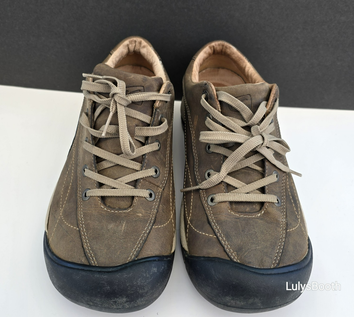 Scarpe stringate Keen Toyah donna taglia 10 pelle marrone casual escursionismo