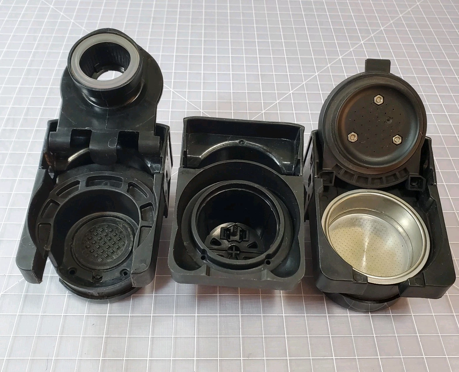 Kotlie Coffee Machine Adapters Set Of 3 Multi-Capsule, K-cup, Ground Coffee