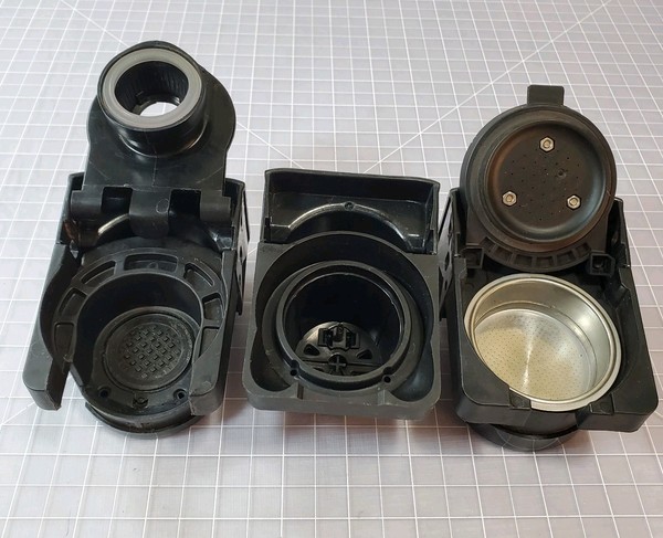Juego de 3 adaptadores para máquina de café Kotlie multicápsulas, K-cup, café molido