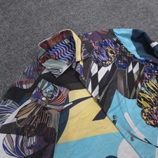 Robert Graham Shirt Mens M Begonia Floral Limited Edition Embroidered Casual
