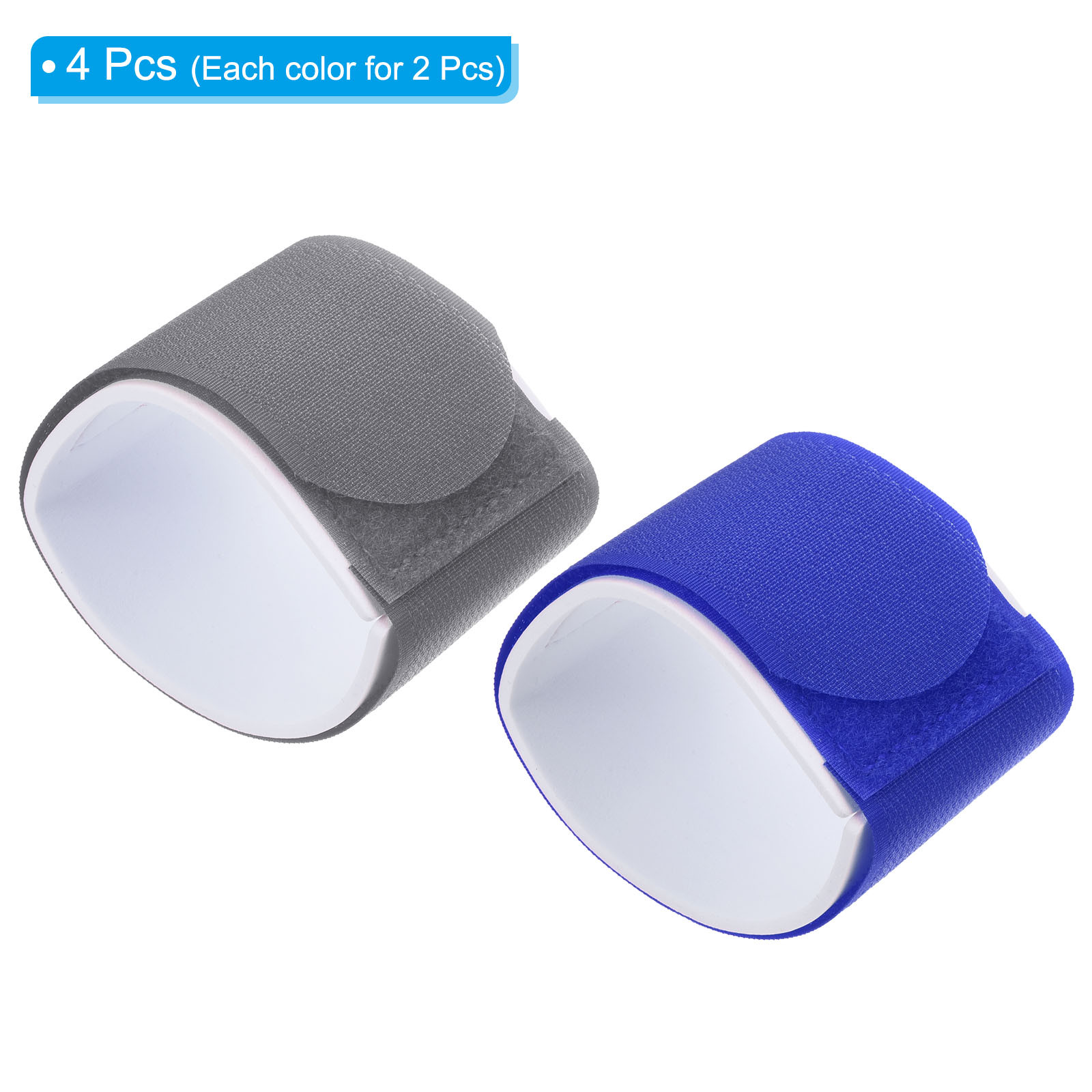 SALOMON 45cmx5.5cm Ski Carrier Strap 4 Pack Snowboard Boot Strap Blue Gray