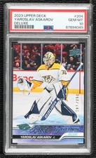 2023 Series 1 Young Guns Deluxe 87/250 Yaroslav Askarov #204 PSA 10 GEM MT 05iv
