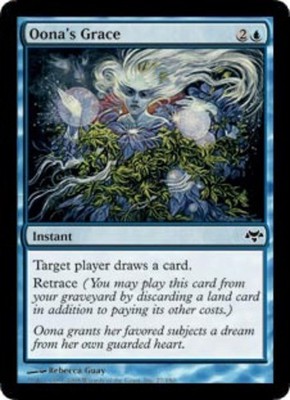 Oona's Grace~027/180~NM~(EVE) - Eventide~MTG