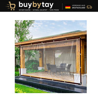 Abdeckplane Wasserdicht Transparent 2X3M Gewebeplane FüR GartenmöBel Schutz