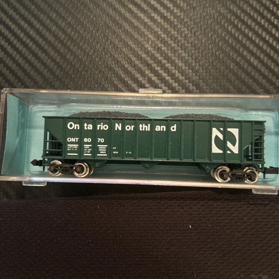 Atlas Micro Trains N Scale #40 Lot Of 4 Ontario Northland & Virginian C-6 - Image 4 of 4