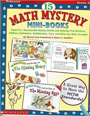 15 Math Mystery Mini-books - Paperback, by Crawford Sheryl Ann; - Very Good