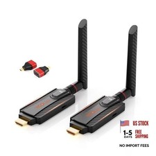 Wireless HDMI Transmitter and Receiver, 1 to 2 Extender Kit 656ft 1TR  1RX