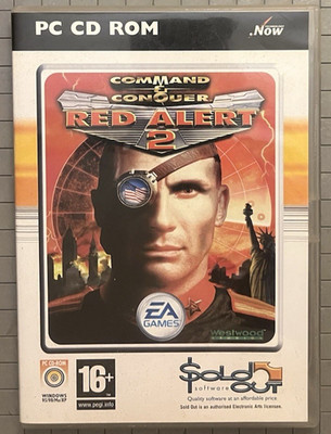 Command & Conquer: Red Alert (PC)   DVD Case   2 Discs + Key   Tested