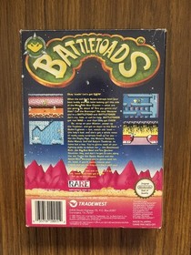 Battletoads Nintendo NES 1991 PAL Complete In Box - stored in protection case
