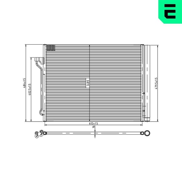 Era Kondensator, Klimaanlage 667494 FüR Bmw ROLLS-ROYCE-image