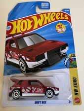 Hot Wheels Drift Box HW Euro Series 1:64 Diecast Car 2026 Red White Black