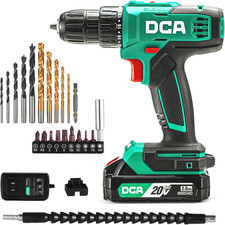 Cordless Drill Set, 354 In-Lbs Torque, 3/8" Keyless Chuck, Electric Power Drill
